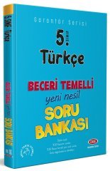 Data Yayınları 5. Sınıf Türkçe Beceri Temelli Soru Bankası