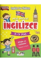 Gong Çocuk Okul Öncesi Ingilizce 3-7 Yaş 5 Kitap Set Gong Çocuk