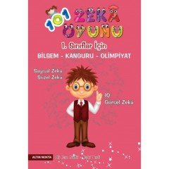 1. Sınıf 102 Zeka Oyunu Bilsem - Kanguru - Olimpiyat Kitabı