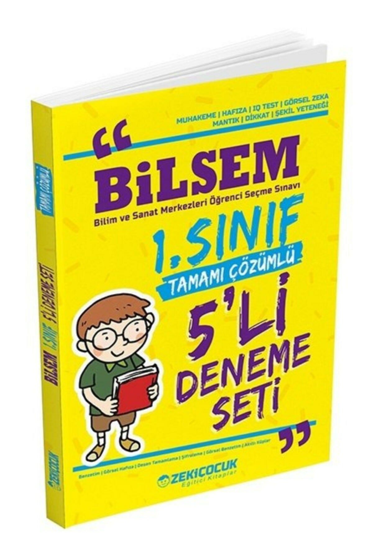 Zeki Çocuk 1. Sınıf Bilsem 5 Li Deneme Seti