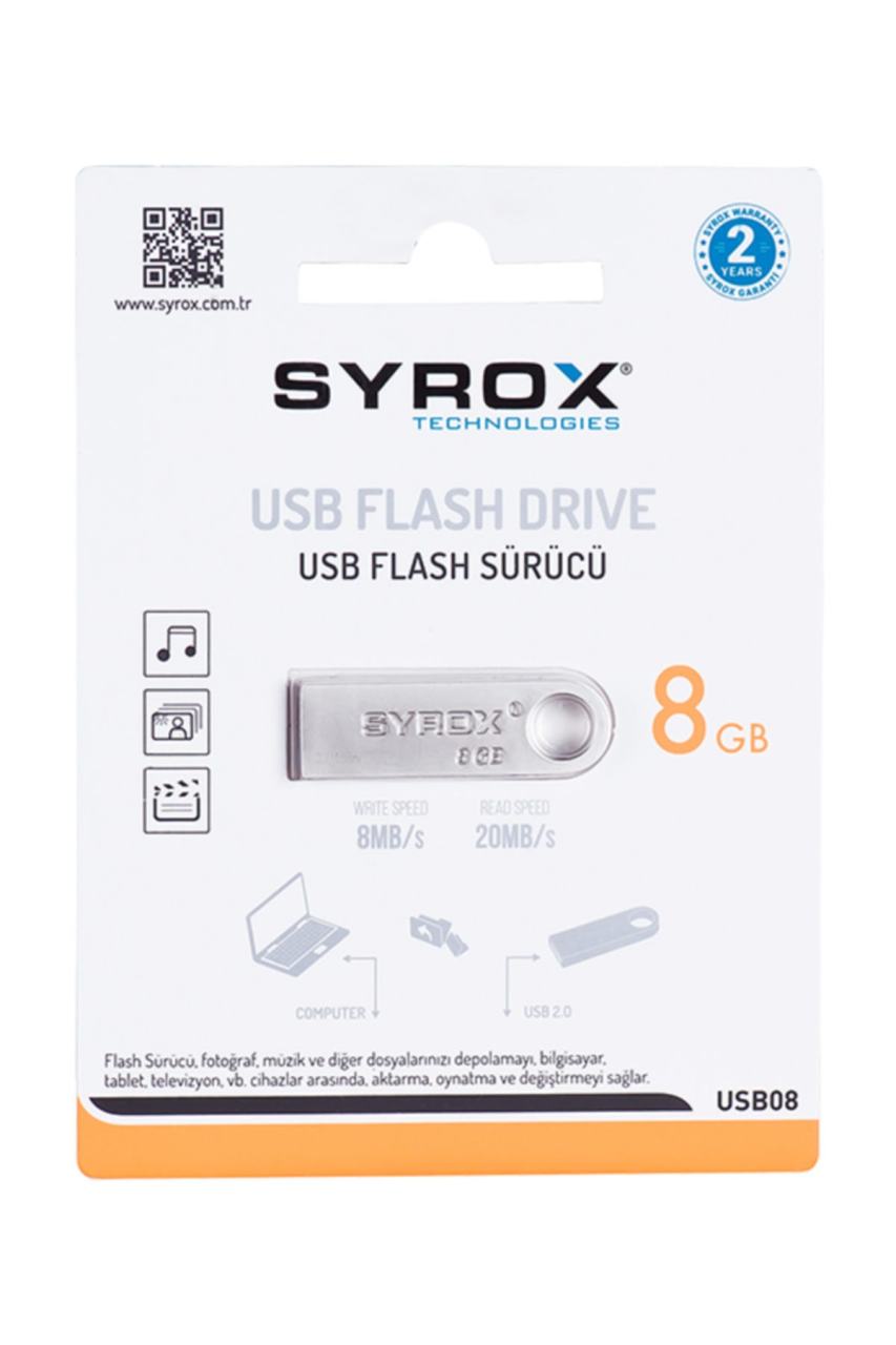 Syrox 8 Gb Usb Flash Bellek