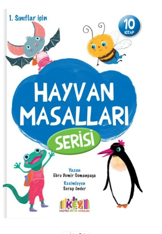 Kaliteli Eğitim Yayınları 1. Sınıf Hayvan Masalları