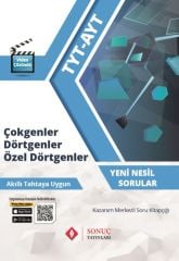 Sonuç Yayınları TYT-AYT Çokgenler Dörtgenler Özel Dörtgenler Kazanım Merkezli Soru Kitapçığı