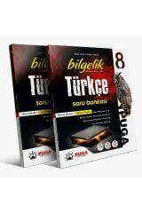 Puga Yayınları 8. Sınıf Türkçe 2'li Soru Bankası Seti - Yayınları