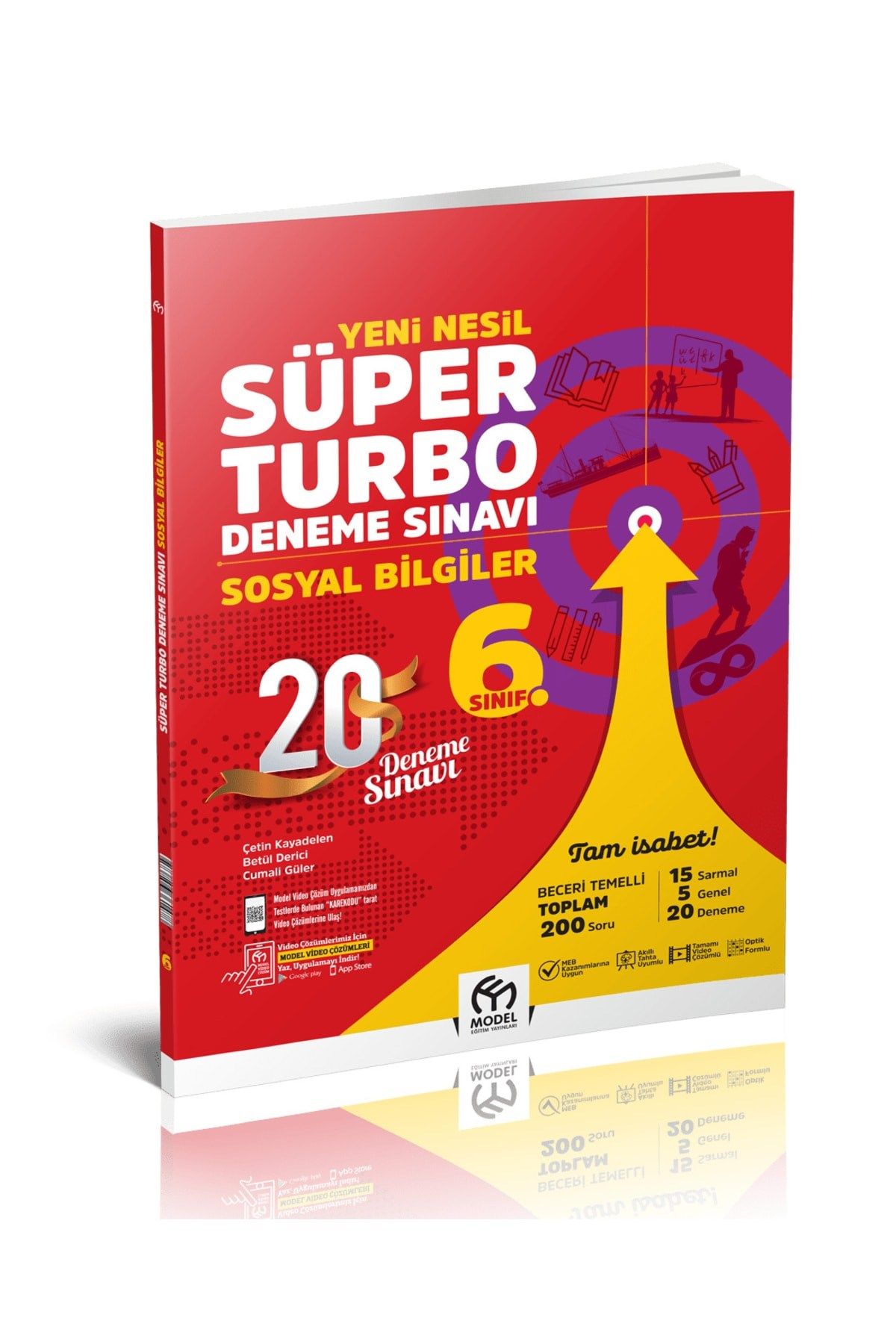 6. Sınıf Sosyal Bilgiler Yeni Nesil Süper Turbo Deneme Sınavı Betül Derici