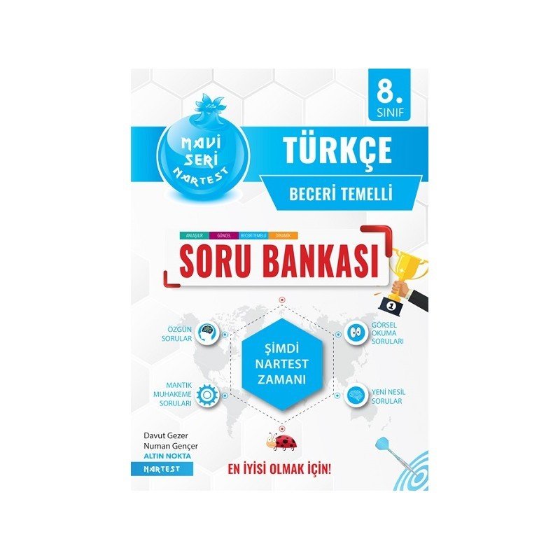Nartest 8.Sınıf Beceri Temelli Türkçe Soru Bankası
