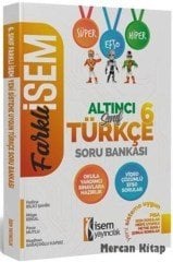 İsem Yayınları 6. Sınıf Türkçe Soru Bankası