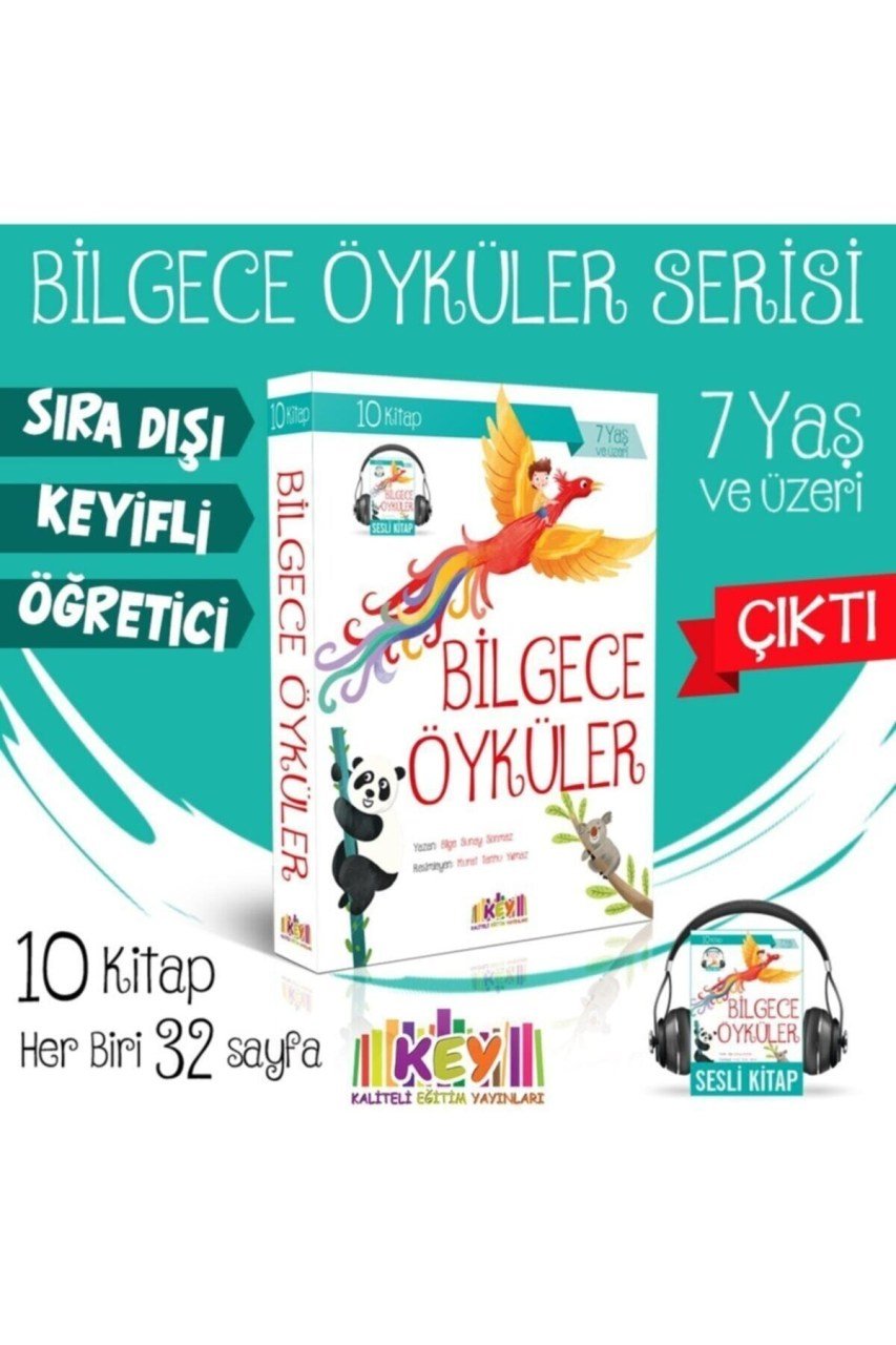 2.sınıf Okuma Seti Bilgece Öyküler 10 Lu Set