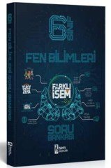 İsem Yayınları 6. Sınıf Farklı İsem Fen Bilimleri Soru Bankası 2021 -2022