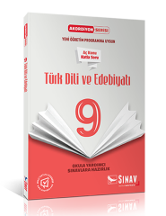 Sınav Yayınları 9. Sınıf Türk Dili ve Edebiyatı Akordiyon Kitap