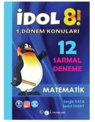 İdol 8. Sınıf 1. Dönem  Matematik 12 Sarmal Deneme