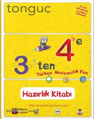 Tonguç Akademi Yayınları 3'den 4'e Hazırlık Kitabı