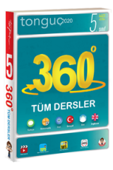 Tonguç Akademi Yayınları 5.Sınıf 360 Tüm Dersler Soru Bankası(Cep Boyutu)