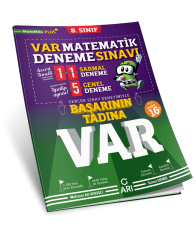 Arı Yayınları VAR Matematik Deneme Sınavı 8. Sınıf