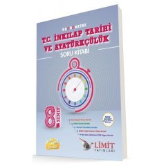 Limit Yayınları 8. Sınıf Kronometre T.C İnkılap Tarihi ve Atatürkçülük Soru Kitabı