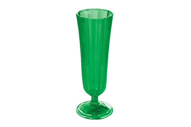 Yeşil Flüt Şampanya Bardağı 130cc