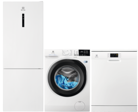 Electrolux LNT7ME46W2 Buzdolabı - EW6F449ST Çamaşır Makinesi - ESF5512LOW Bulaşık Makinesi