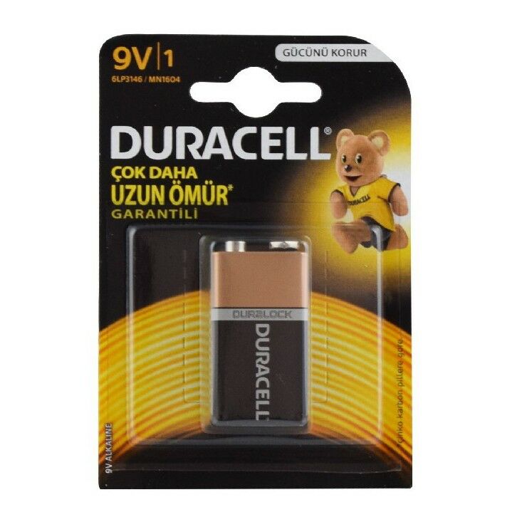 DURACELL 9 VOLT PİL