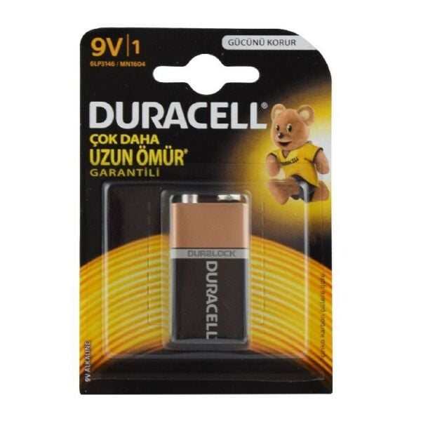 DURACELL 9 VOLT PİL