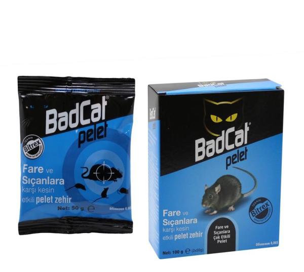 BADCAT PELLET FARE İLACI 100GR