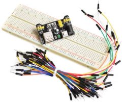 Breadboard+65 li Jumper+Güç Kartı Set