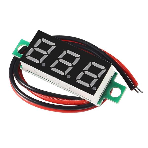 Mini Voltaj Göstergesi  2.5V - 30V Voltmetre 0.28 İnç