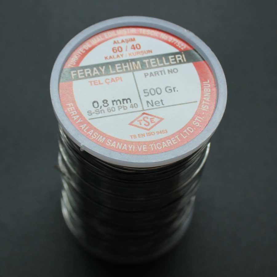 0.8mm 500gr Feray Lehim Teli