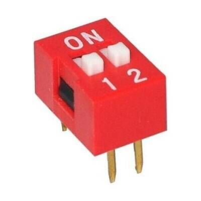 2 Pin Dip Switch 1-2 Ayarlanabilir 2.54mm