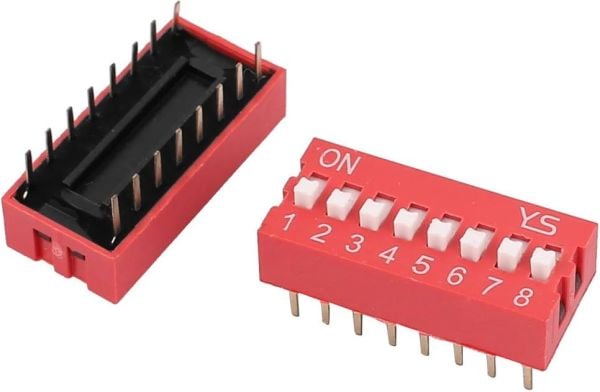 8 Pin Dip Switch 2.54mm