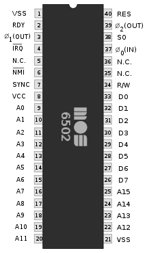 UM6502CE DIP 40