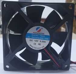 80x80x25mm Dc 12v 0.25A