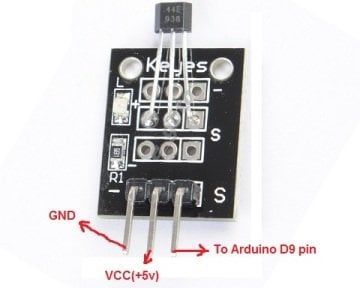 Hall Effect Manyetik Sensörü