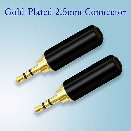 2.5mm Stereo Gold Jak