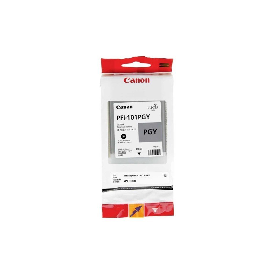 Canon PFI-101GY Gri Orjinal Mürekkep IPF 6300 IPF 6350 (130ml)