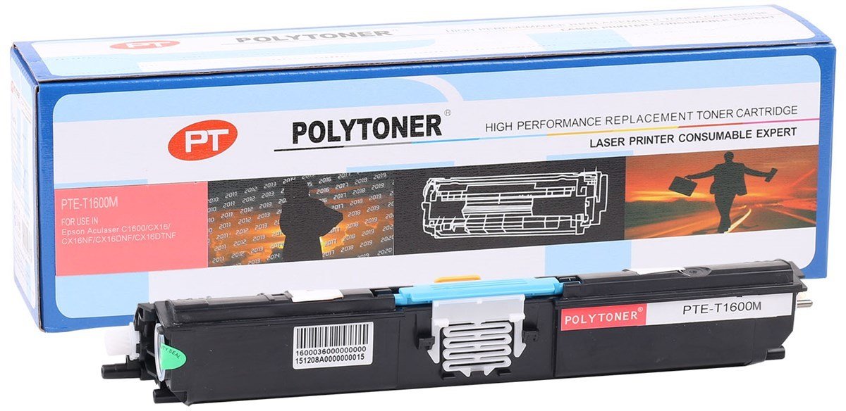 Epson CX16NF Polytoner Kırmızı C 1600 CX16 CX16NF CX16DNF CX16DTNF