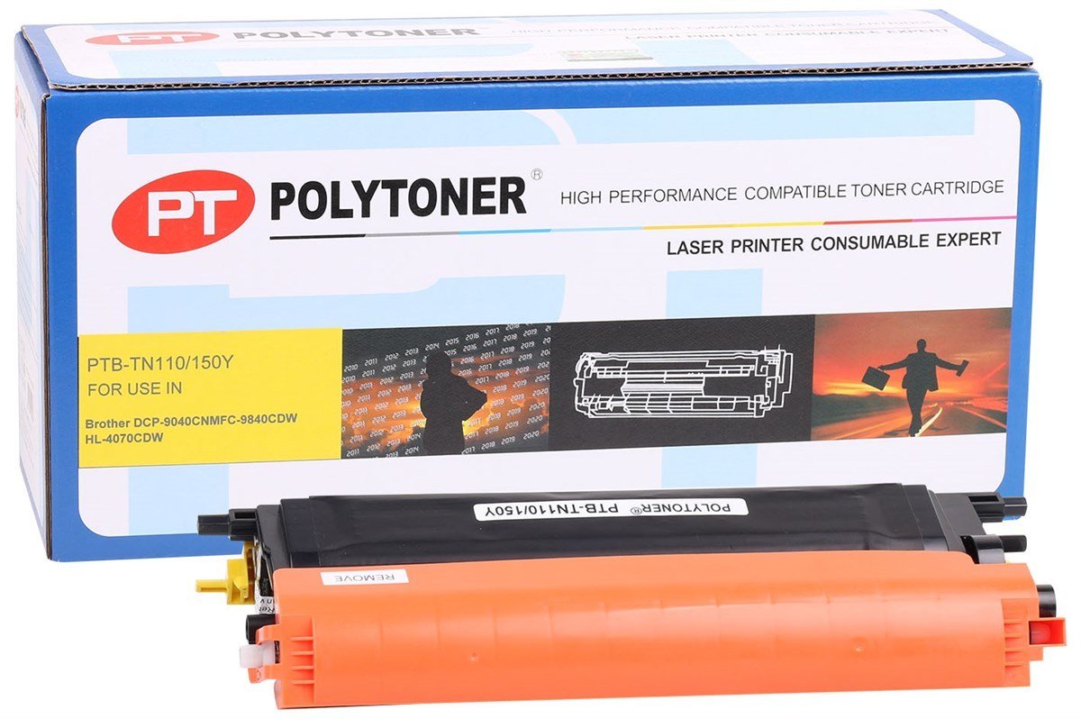 Brother TN-135 TN-150 TN-155 Y Polytoner Sarı HL 9040 9840 9440 4070 4050 4040