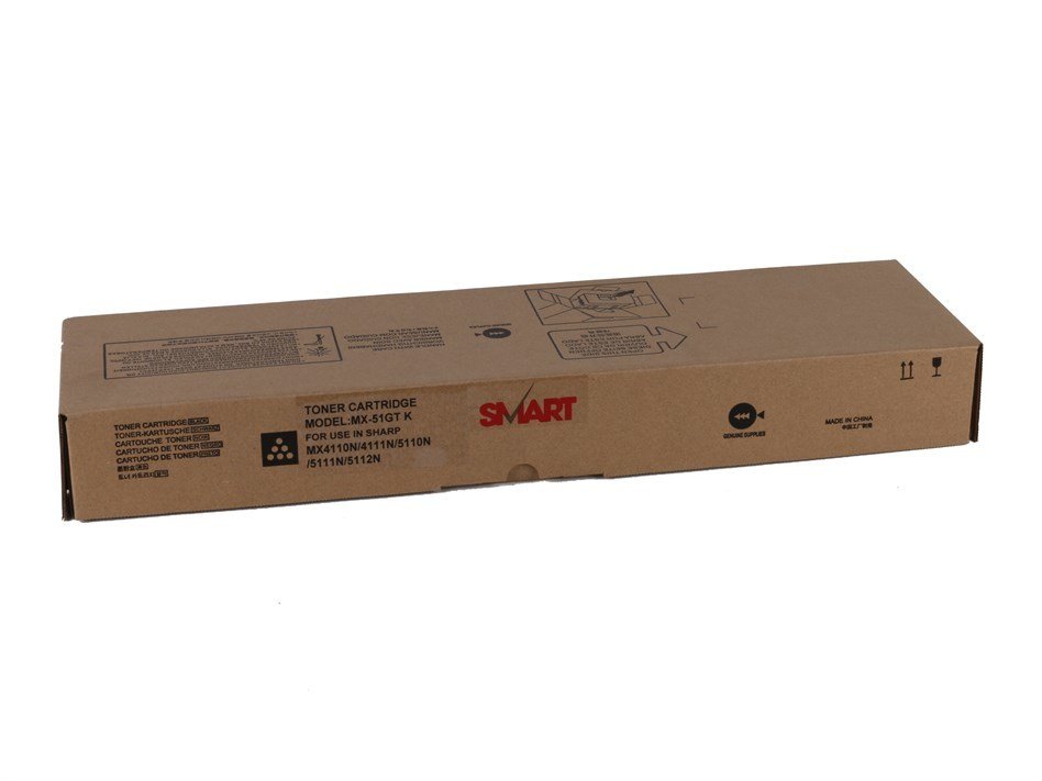 Sharp MX-51GT-BA Smart Siyah  Toner MX-4110 4111 4112 4140 5110 5112 5140