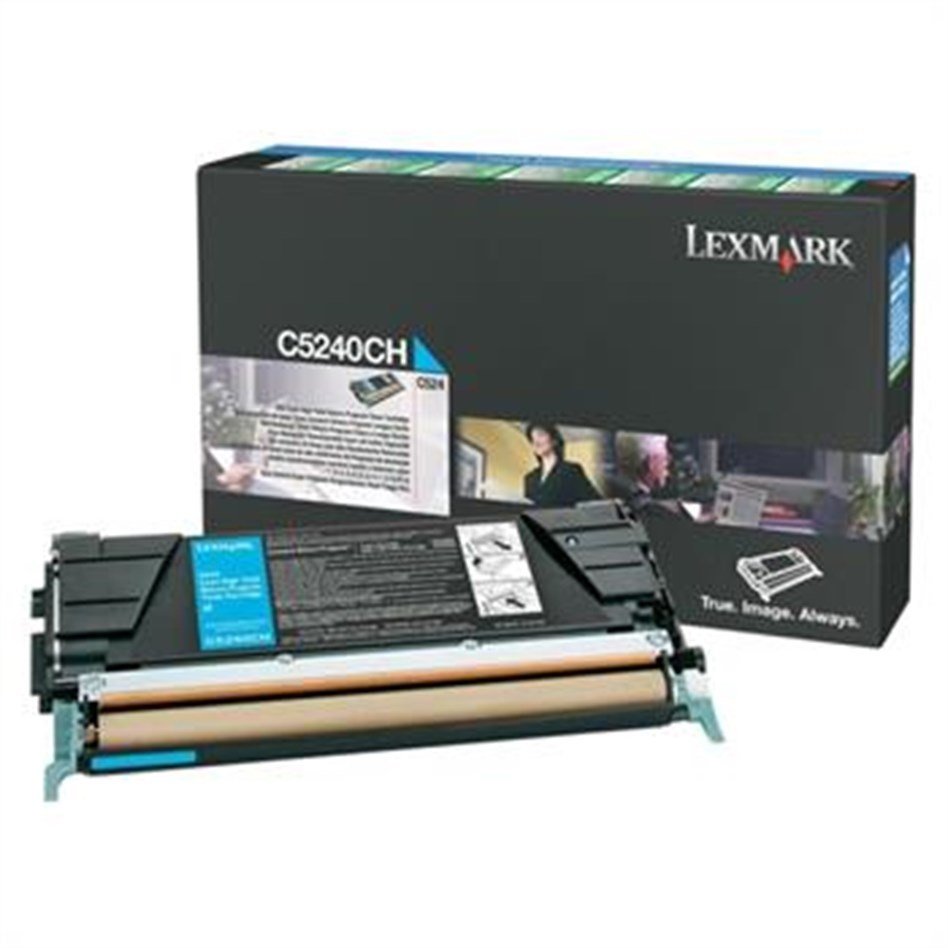 Lexmark C5240CH Orjinal Mavi Toner C-532   C-534 (5k)