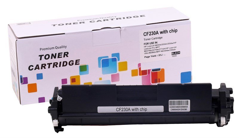 HP CF-230A  CRG-051 Muadil Toner M-203  M-227 (1,6k)