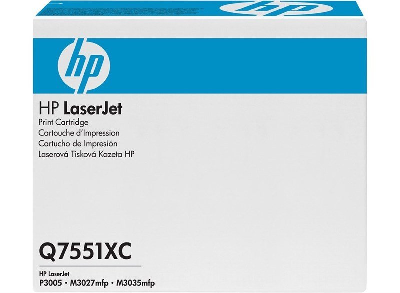 Hp Q-7551XC  51XC  3005 3027 3035 Orjinal Siyah Toner  51X