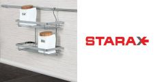 Starax 4006 Klasik İki Büyük Raflı Baharatlık