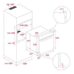 Teka HLB 860 LB Multifonksiyonel Turbo Fırın