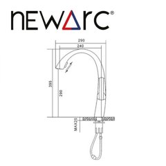 Newarc Newart Spiralli Evye Bataryası Bej