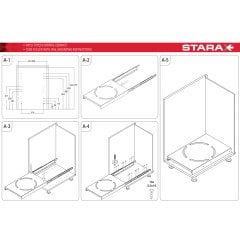 Starax 2241 Raylı Tüpçek