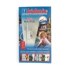 Kidmix Çelik Halatlı Pencere Emniyet Kilidi