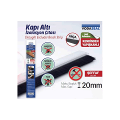 Vodaseal Kapı Altı Çıtası Şeffaf