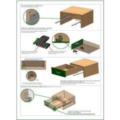 Array Plus-BM Frenli Çekmece Rayı