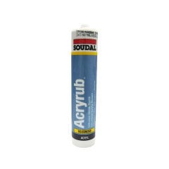 Soudal Acryrub Silikonize Mastik