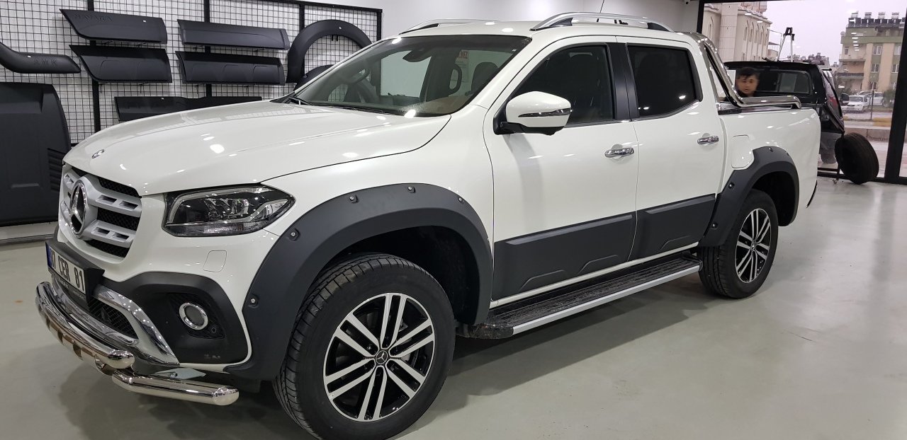 Çamurluk Kaplama ( Dodik Seti ), Civatalı, Mercedes X-Class