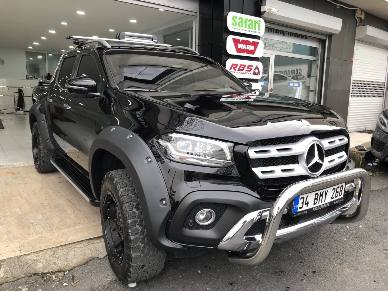 PWT21 Mercedes X-Class U Bükümlü Ön Koruma